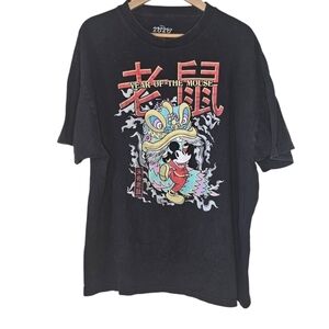Disney Year of the Mouse 2020 Graphic Tee T-Shirt Size Extra Large XL